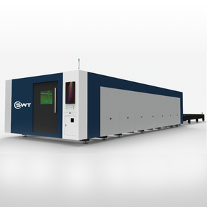 Máquina de corte por láser de fibra CNC cerrada de 1kw- 6kw para tableros de distribución de metal y madera para pequeñas empresas con soporte de formato gráfico AI - Product Image 1