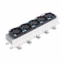 12V bricolage Mini semi-conducteur réfrigérateur Peltier kit de refroidissement refroidisseur d'eau thermoélectrique avec TEC1-12706