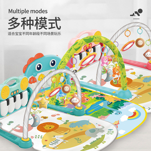 Grand tapis d'activité pour bébé, tapis de jeu amusant pour le temps sur le ventre, tapis de jeu pour piano, bébés avec musique et lumière, Tapete Para Bebes - Product Image 3