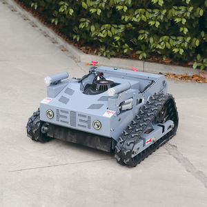 Cortacésped de control remoto inalámbrico capaz de funcionar hasta a 100 metros de distancia sin fatiga ni salpicaduras de restos de hierba - Product Image 4