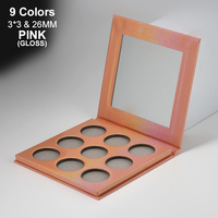 Vente en gros Private Label 26MM Single Eyeshadow Private Label Private DIY Palette de fard à paupières vide