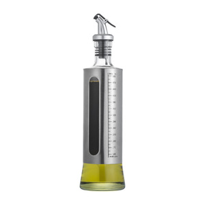 Stainless Steel Condiment Bottle 500Ml Leak Resistant With Hole Lid For Kitchen Seasoning Storage - Product Image 2