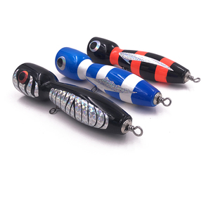 <span class=keywords><strong>Leurre</strong></span> flottant en bois Weiyu 18cm 120g, non peint, pour la pêche en eau salée, type stickbait, pour la pêche à la traîne - Product Image 2