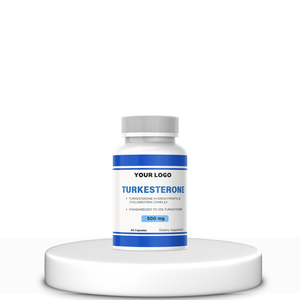 Cápsulas de Turkesterona OEM, Potenciador Muscular, Suplemento de Turkesterona 500mg, Cápsulas de Extracto de Ajuga Turkestanica - Product Image 1