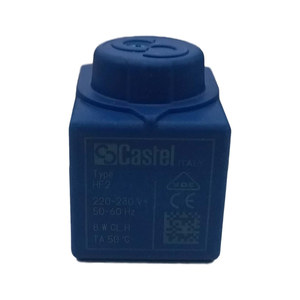 Válvula Solenoide Casto/Torto, Bobina de 220V, Latón y Plástico, Unidireccional, para Refrigeración y Aire Acondicionado - Product Image 5
