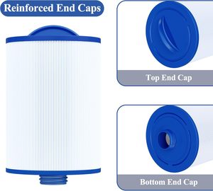 Filtro Cryspool compatible con 6CH-940, cartucho <span class=keywords><strong>de</strong></span> filtro <span class=keywords><strong>de</strong></span> spa, 2 paquetes <span class=keywords><strong>de</strong></span> soporte OEM - Product Image 5