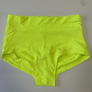 Спортивные шорты с высокой талией и дышащими разрезами оптом - Product Image 5