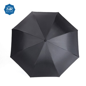 Sunny Kinte SK-042 23-Inch 8-Panel Manual Open Inverted Umbrella C-Shape Handle Custom Full Print Modern Design Fiberglass <b>Frame</b> - Product Image 5