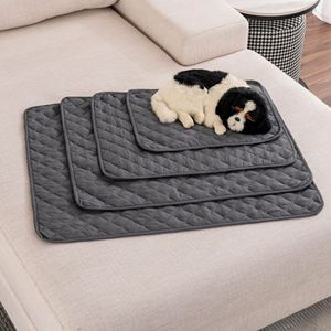 Toksik olmayan su geçirmez yaz katı köpek soğutma <span class=keywords><strong>mat</strong></span>ı kullanımlık yıkanabilir Pet dostu serin Pet kanepe kılıfı mobilya araba koltuğu için - Product Image 1