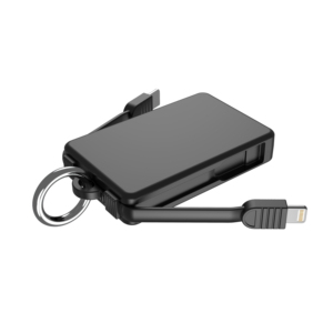 แบตสำรองคุณภาพสูงขนาดเล็ก 2000mAh พร้อมสายชาร์จคู่สำหรับโทรศัพท์ - Product Image 1