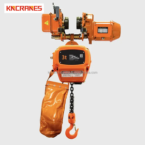 Palans à chaîne électriques à double vitesse certifiés CE, 2 tonnes, 5 tonnes, 380V, type chariot, pour grue à poutre en I - Product Image 5