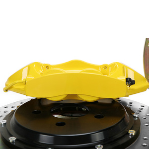 Caliperes Grandes GT4 de 4 Pistones para Carreras de Autos, Repuestos para Mk4 18 19 - Product Image 1