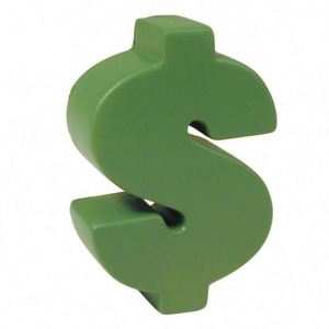 Jouets anti-stress en forme de signe dollar en PU avec logo personnalisé pour le marketing, vente en gros - Product Image 5