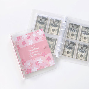 Bền và không thấm nước <span class=keywords><strong>A5</strong></span> bìa cứng kế hoạch tài chính PVC bìa dễ dàng tùy biến với Loose-Leaf thiết kế cho chi phí theo dõi - Product Image 1