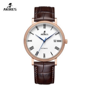 Orologi automatici impermeabili da uomo Akires Oem con 9015 Miyota con riserva di carica Display analogico Design creativo del braccialetto - Product Image 1