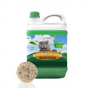 Arena para Gatos de Bentonita Natural en Forma de Bola, Económica, al por Mayor, 99% Libre de Polvo, Aglutinación Rápida y Fuerte, Fácil de Limpiar, Control de Olores Premium - Product Image 1