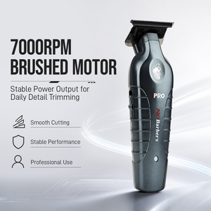 Tagliacapelli IPRO 7000RPM Elettrodomestici per la Rimozione dei Peli Batteria 1200mAh Lama in DLC Tosatrice Professionale da Barbiere - Product Image 2