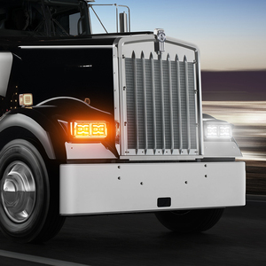 Đèn chiếu sáng ban ngày hình vuông 4*6 inch, tích hợp xi nhan nhấp nháy, đèn pha LED hoạt động cho xe tải và các mẫu xe địa hình khác - Product Image 5