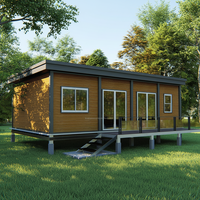 Maison conteneur extensible Boxspace à 2 étages, maisons conteneurs en acier isolées, maisons conteneurs 3 chambres 2 salles de bain, maison de luxe 40 pieds