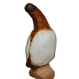 Masque éléphant TIANHONG, taille unique, en latex, accessoire de costume animal pour fête d'Halloween - Product Image 1