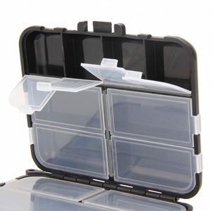 Topline 12X10x3cm Caja negra Caja de almacenamiento de Señuelos de Pesca Caja de señuelos extraíble Accesorios de pesca al aire libre - Product Image 4