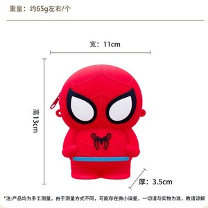 Bolso Infantil de Dibujos Animados Más Vendido, Bolso Bandolera de Spider-Man, Bolso Pequeño de Moda para Niños, Monedero de Silicona para Niños - Product Image 4