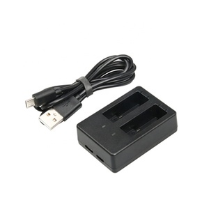 Chargeur de <span class=keywords><strong>batterie</strong></span> à double Port pour <span class=keywords><strong>Go</strong></span> <span class=keywords><strong>Pro</strong></span> Gopro <span class=keywords><strong>Hero</strong></span> <span class=keywords><strong>8</strong></span> 5 6 7 accessoire de caméra de Sport noir avec câble Usb chargeur de voyage - Product Image 4