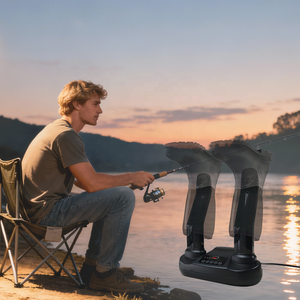 Chauffe-chaussures <span class=keywords><strong>et</strong></span> -bottes électrique intelligent avec désodorisant <span class=keywords><strong>et</strong></span> déshumidificateur, matériau ABS, écologique, séchage rapide, soin des pieds - Product Image 1