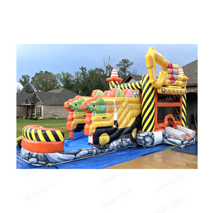 <span class=keywords><strong>Bob</strong></span> các <span class=keywords><strong>Builder</strong></span> Combo nhảy lâu đài với Slide Inflatable bouncy nhà xây dựng trang web cho trẻ em - Product Image 6
