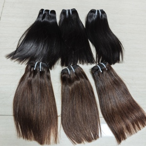 Promozione Letsfly: <span class=keywords><strong>Extension</strong></span> di <span class=keywords><strong>Capelli</strong></span> Vergini Originali 12A, 8 10 12 14 Pollici, Vendita all'Ingrosso, Mix Naturale Marrone, 100% <span class=keywords><strong>Capelli</strong></span> Umani, 1kg - Product Image 1