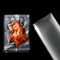 Sacs sous vide gaufrés co-extrudés PA/PE de qualité alimentaire, taille personnalisée, texture, pour emballage de viande et aliments secs