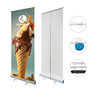 Chất lượng cao tùy chỉnh-kích thước mạnh mẽ triển lãm pull-up biểu ngữ in cuộn lên hiển thị thiết kế mới cho quảng cáo và khuyến mãi - Product Image 2