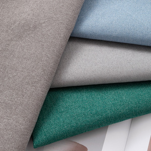 <b>Sofa</b> Fabric Canvas Woven 100% Polyester Heavyweight Solid Color Wrinkle Resistant For Cushion <b>Cover</b> - Product Image 1
