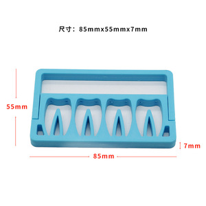 Estante de esterilización dental para limas y fresas, soporte de almacenamiento verde para limas y fresas, estante de esterilización a alta temperatura - Product Image 5