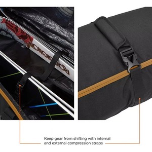 Muestra Gratuita, Bolsa de Esquí con Ruedas para Viajes y Deportes al Aire Libre, Certificación BSCI, Bolsa de Transporte Acolchada Larga para Esquí y Snowboard - Product Image 5