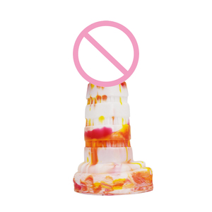 Dildo de Silicona Grande y Colorido para Mujeres, Resistente al Agua, Juguete Erótico para Parejas, Masajes y Masturbación - Product Image 3