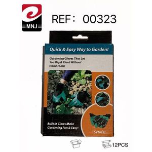 MNJ Gardening Gloves With Built In Claws Set Of 21 For Digging And Planting - Product Image 2