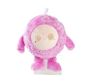 Vente chaude Personnalisé Gonflable Doux Belle Expression Courante Oeufs Bébé Dessin Animé Mascotte Sourire Visage Plusieurs Couleurs <span class=keywords><strong>Boule</strong></span> Couverte De Fourrure - Product Image 1