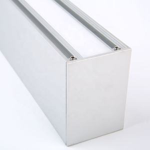 Офисный подвесной линейный светильник 5075, алюминиевый светодиодный профиль для светодиодной ленты - Product Image 4