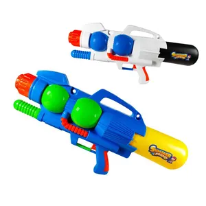 Luftdruck Wasser pistole Spielzeug 56CM Pump Water Shooter Squirter Kunststoff Weiß Blau Mix Farbe Wassers chieß pistole