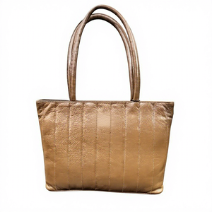 Sacs à main décontractés pour femmes en cuir véritable, prêts à être expédiés, avec fermeture éclair, imperméables, antivol, légers, durables, grande capacité, deux modèles - Product Image 3