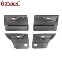 Ensemble de panneaux intérieurs de porte de voiture 4 pièces pour VW Golf 2 Mk2 5 portes 1983-1991 193867011 193867012 193867211 193867212 Panneau de garniture de porte