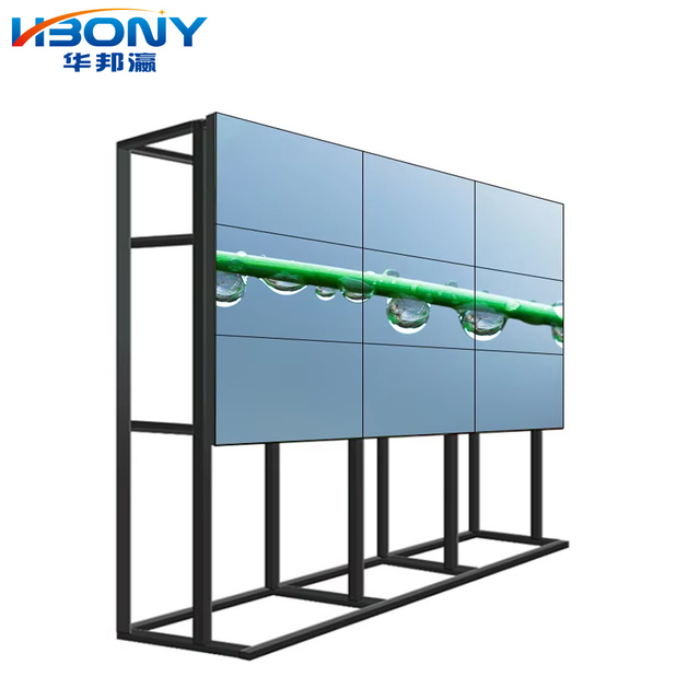 4k Video Display 55 Inch Curved Flexible Oled Lcd Video Wall Screen Digital Signage and Display Screen