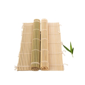 Alfombrillas de bambú enrollables <span class=keywords><strong>para</strong></span> <span class=keywords><strong>sushi</strong></span>, venta al por mayor, bajo precio, 24x24cm - Product Image 4