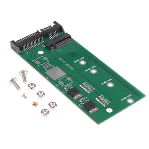 بطاقة محول M2 SATA, M2 SATA محول SATA III إلى <span class=keywords><strong>M</strong></span>.<span class=keywords><strong>2</strong></span> (NGFF) SSD بطاقة محول ذات قاعدة ساتا B/B + <span class=keywords><strong>M</strong></span> مفتاح 6 جيجا بايت في الثانية بطاقة محول عالية السرعة - Product Image 4