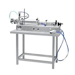 Motor Saus Ghee Zuiger Honing Knoflook Pasta Automatische Kwantitatieve Flessen Vulmachine - Product Image 1