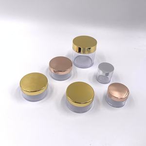 Venta al por Mayor de Frascos de Plástico Vacíos de 3 gramos, 5 ml, 10 ml, 15 ml, 20 gramos, 30 ml, 50 ml, 60 ml, 1 oz, 2 oz con Tapa Plateada o Dorada - Product Image 4