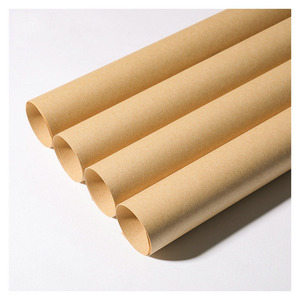 Papel de embalaje de alta calidad, papel de regalo para flores, papel kraft de color sólido simple, venta al por mayor. - Product Image 3