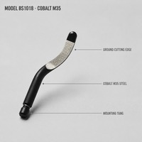 Outil de débavurage manuel JINFDZHUN BS1010/BK3010/BC1651 avec poignée en plastique, grattoir en acier rapide pour bois, aluminium, métal, garantie 3 ans