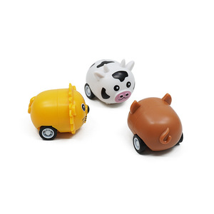 Voiture jouet miniature à rétrofriction en plastique PP de 5 cm (2 pouces) couleur mate, capsule distributrice, vente en gros Yiwu, pour enfants de 5 à 7 ans - Product Image 2